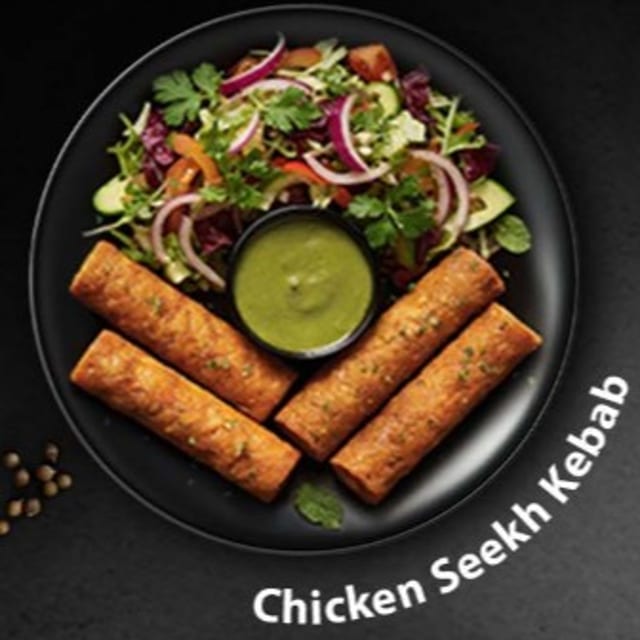 Chicken Seekh Kabab.