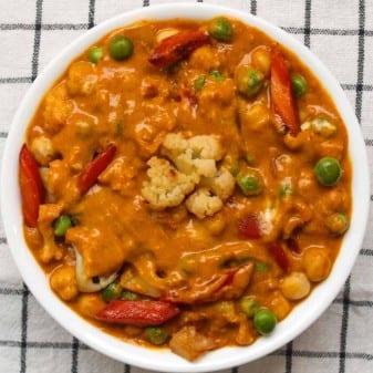 Vegetable Tikka Masala.
