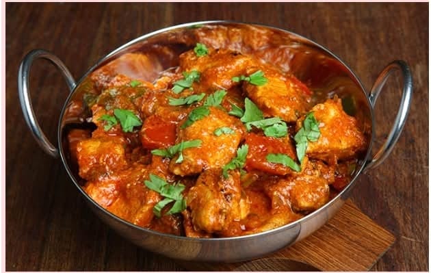 Andhra Chicken Curry.