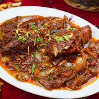 Lamb Vindaloo and Chicken Curry