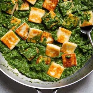 Saag Paneer with Butter Naan
