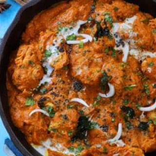 Chicken Tikka Masala with Butter Naan