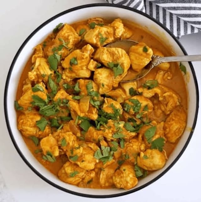 Andhra Chicken Curry.
