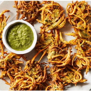 Onion & Spinach Pakora